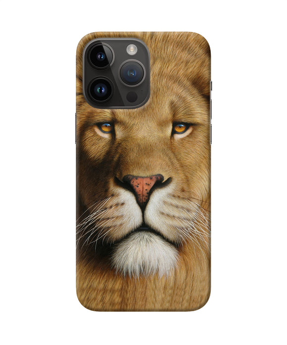 Nature lion poster iPhone 14 Pro Max Back Cover