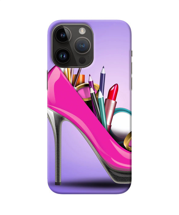 Makeup heel shoe iPhone 14 Pro Max Back Cover