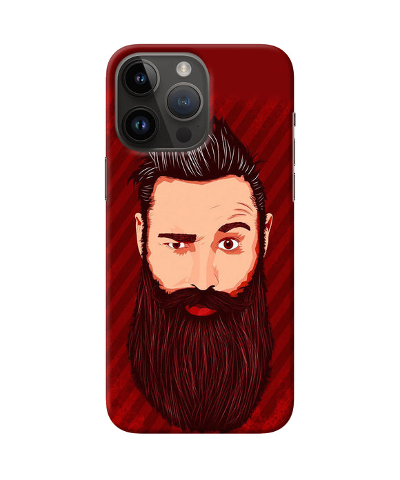 Beardo character iPhone 14 Pro Max Back Cover