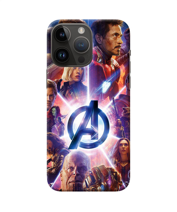Avengers poster iPhone 14 Pro Max Back Cover