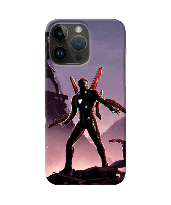 Ironman on planet iPhone 14 Pro Max Back Cover