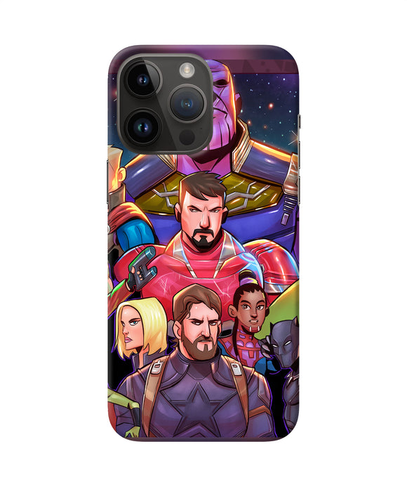 Avengers animate iPhone 14 Pro Max Back Cover