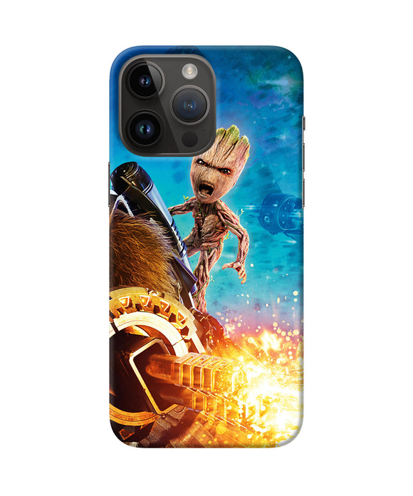 Groot angry iPhone 14 Pro Max Back Cover