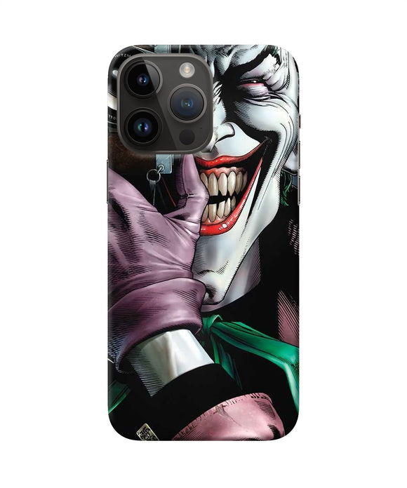 Joker cam iPhone 14 Pro Max Back Cover