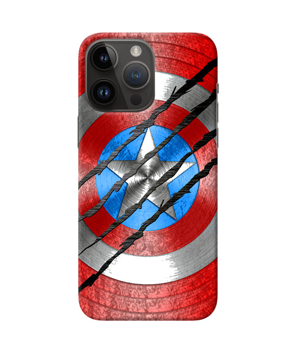 Scratch on shield iPhone 14 Pro Max Back Cover