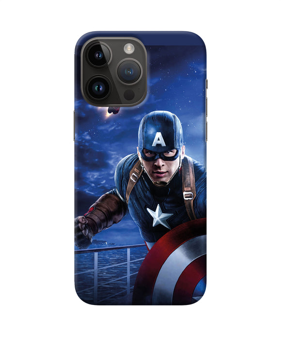 Captain with ironman iPhone 14 Pro Max Back Cover