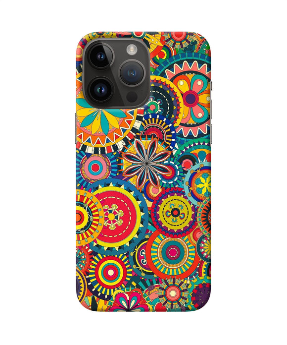 Colorful circle pattern iPhone 14 Pro Max Back Cover