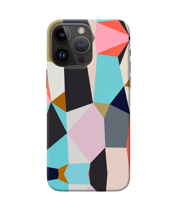 Abstract colorful shapes iPhone 14 Pro Max Back Cover