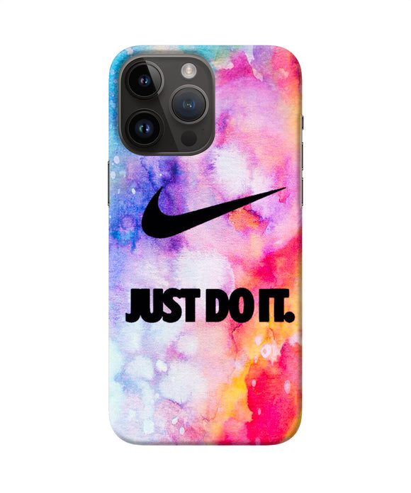 Just do it colors iPhone 14 Pro Max Back Cover
