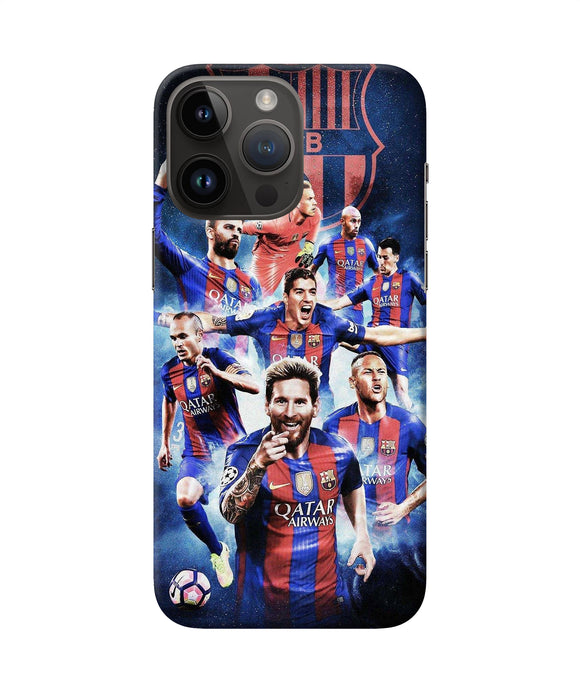 Messi FCB team iPhone 14 Pro Max Back Cover