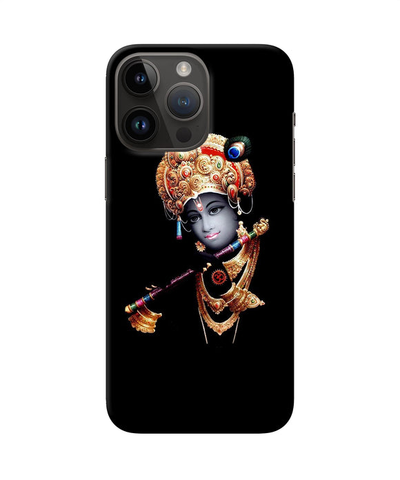 Lord krishna with fluet iPhone 14 Pro Max Back Cover