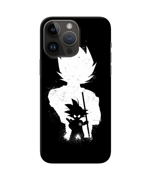 Goku night little character iPhone 14 Pro Max Back Cover