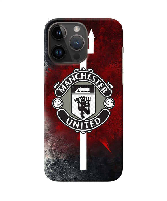 Manchester united iPhone 14 Pro Max Back Cover