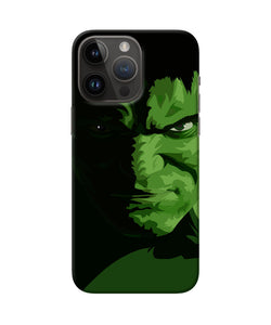 Hulk green painting iPhone 14 Pro Max Back Cover