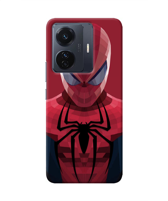 Spiderman Art Vivo T1 Pro 5G Real 4D Back Cover