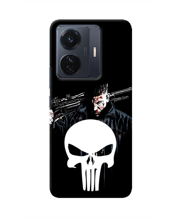 Punisher Character Vivo T1 Pro 5G Real 4D Back Cover