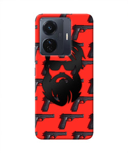 Rocky Bhai Beard Look Vivo T1 Pro 5G Real 4D Back Cover