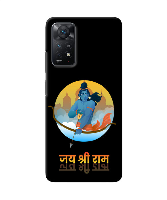 Black Jay Shree Ram Redmi Note 11 Pro Plus 5G Back Cover