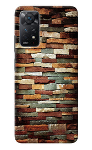 Bricks Pattern Redmi Note 11 Pro Plus 5G Back Cover