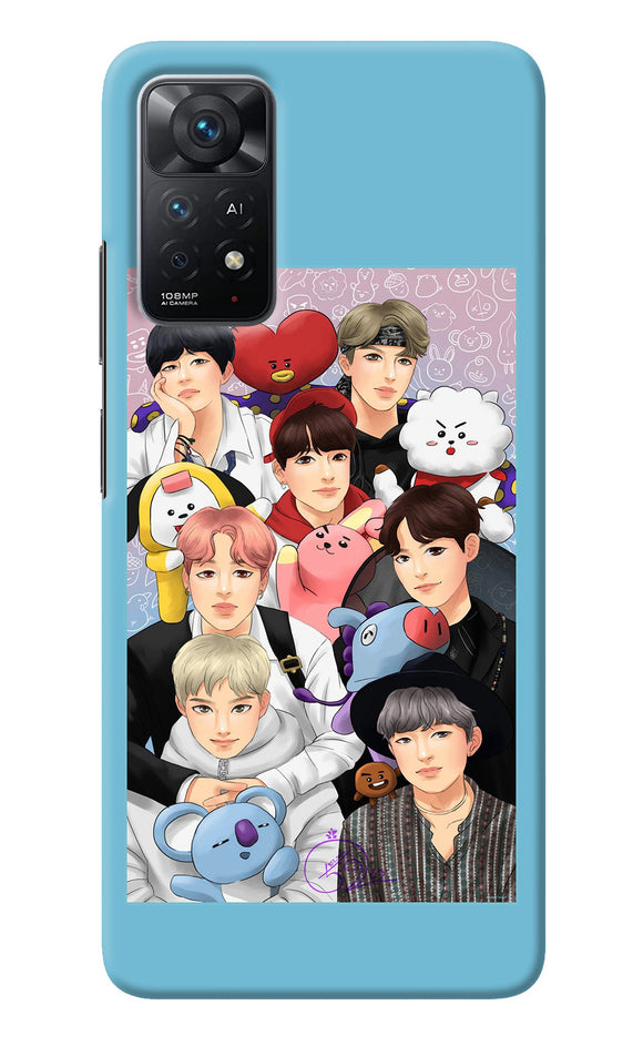 BTS with animals Redmi Note 11 Pro Plus 5G Back Cover