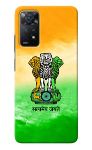 Satyamev Jayate Flag Redmi Note 11 Pro Plus 5G Back Cover