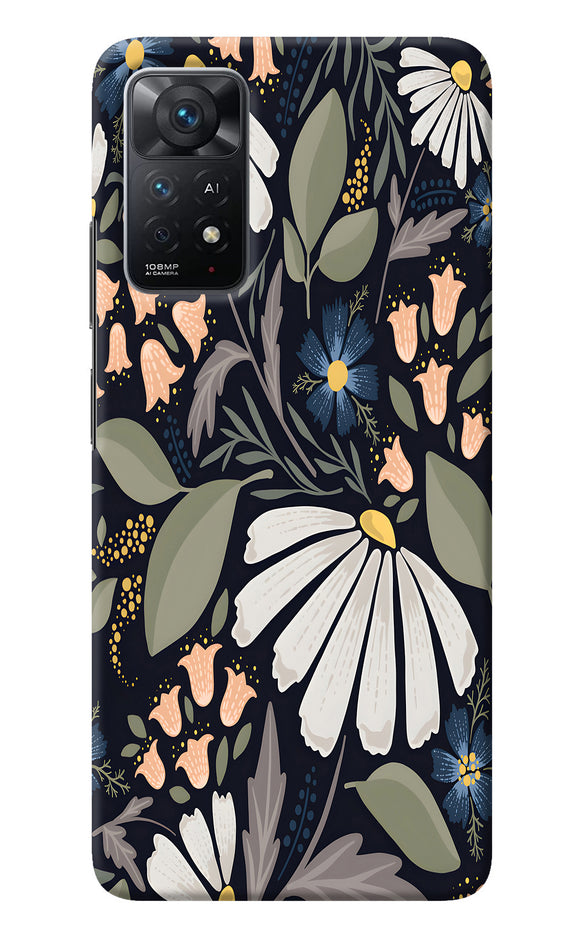Flowers Art Redmi Note 11 Pro Plus 5G Back Cover