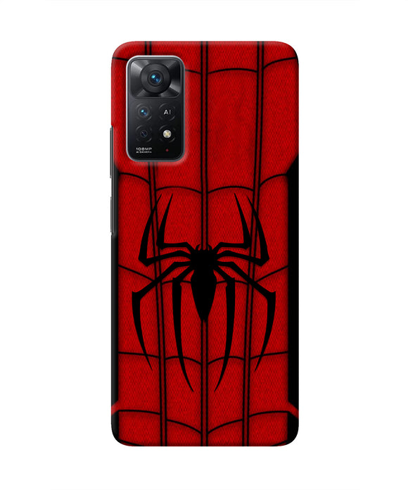 Spiderman Costume Redmi Note 11 Pro Plus 5G Real 4D Back Cover