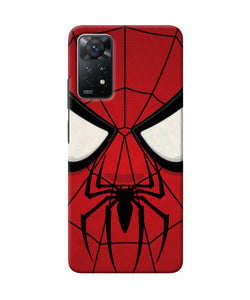 Spiderman Face Redmi Note 11 Pro Plus 5G Real 4D Back Cover