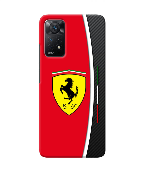 Ferrari Abstract Redmi Note 11 Pro Plus 5G Real 4D Back Cover