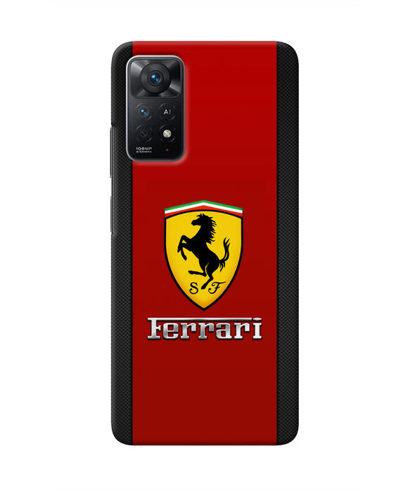 Ferrari Abstract Redmi Note 11 Pro Plus 5G Real 4D Back Cover