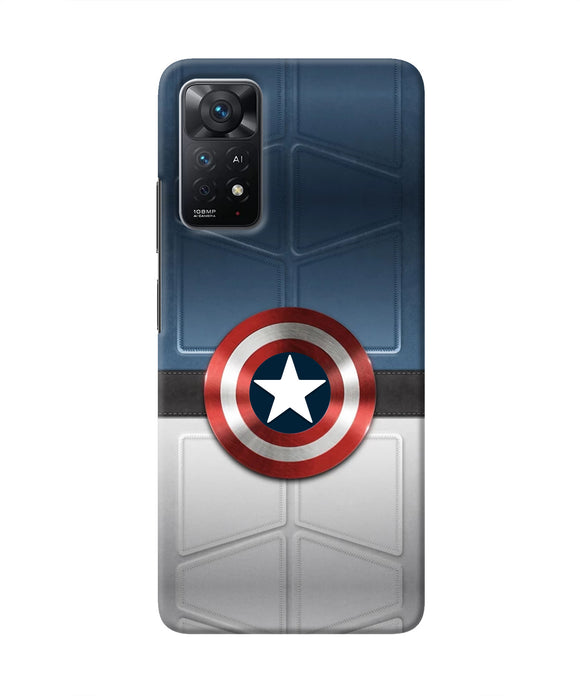 Captain America Suit Redmi Note 11 Pro Plus 5G Real 4D Back Cover