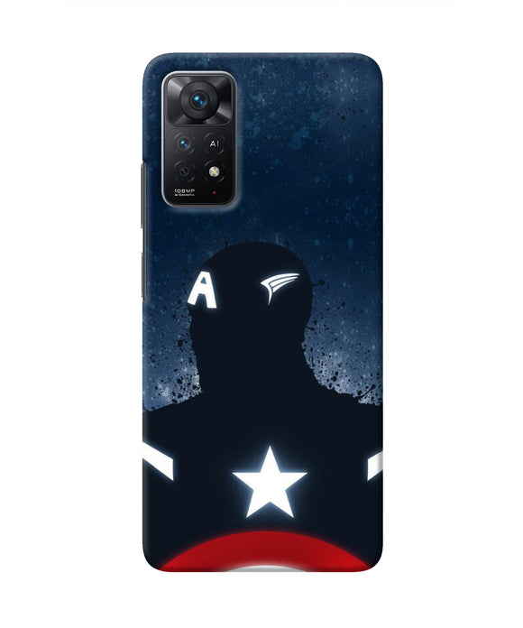 Captain america Shield Redmi Note 11 Pro Plus 5G Real 4D Back Cover