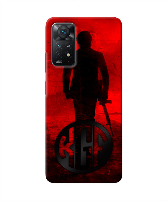 Rocky Bhai K G F Chapter 2 Logo Redmi Note 11 Pro Plus 5G Real 4D Back Cover