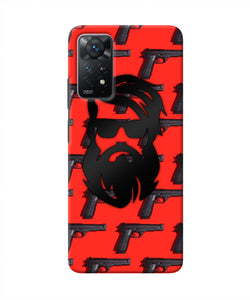 Rocky Bhai Beard Look Redmi Note 11 Pro Plus 5G Real 4D Back Cover