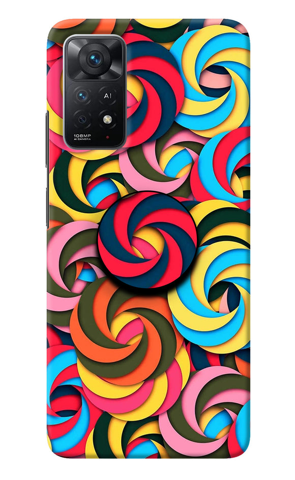 Spiral Pattern Redmi Note 11 Pro Plus 5G Pop Case