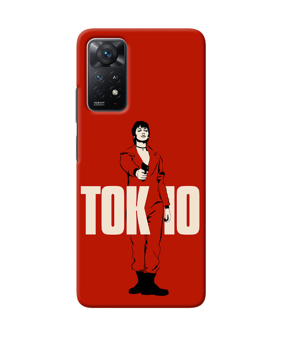 Money Heist Tokyo With Gun Redmi Note 11 Pro Plus 5G Back Cover