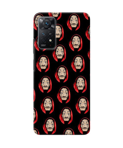 Money Heist Mask Redmi Note 11 Pro Plus 5G Back Cover