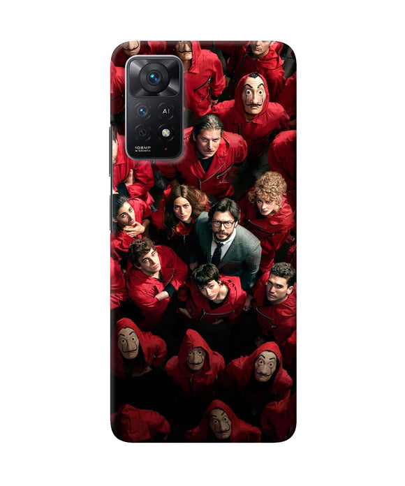 Money Heist Professor with Hostages Redmi Note 11 Pro Plus 5G Back Cover