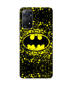 Batman last knight print yellow Redmi Note 11 Pro Plus 5G Back Cover