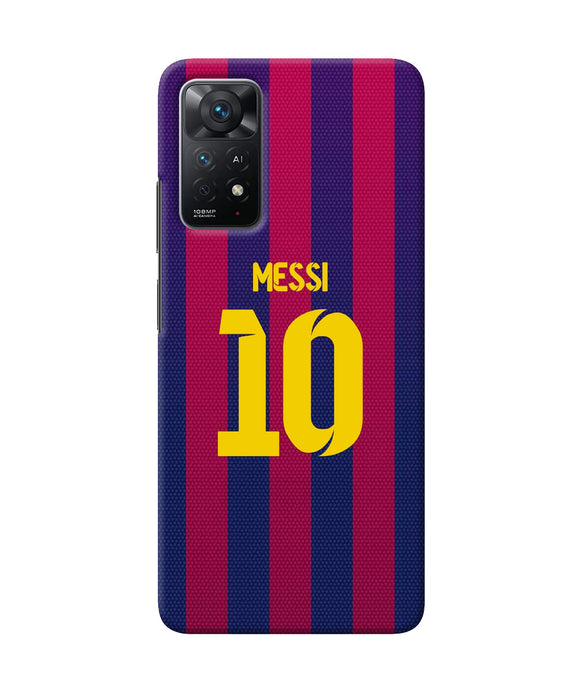 Messi 10 tshirt Redmi Note 11 Pro Plus 5G Back Cover