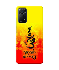 Om namah shivay Redmi Note 11 Pro Plus 5G Back Cover