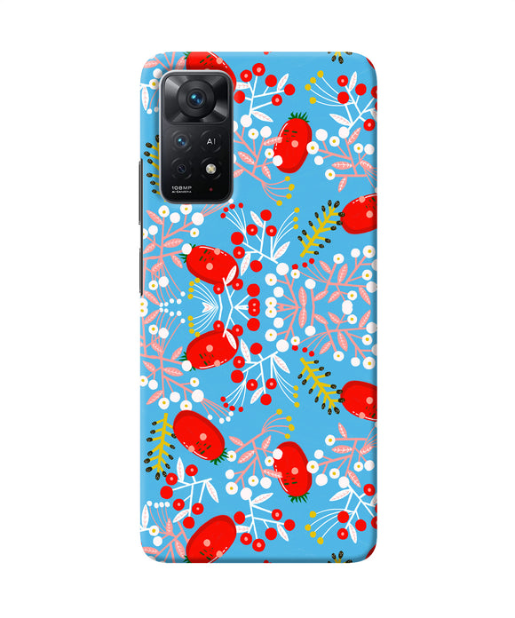 Small red animation pattern Redmi Note 11 Pro Plus 5G Back Cover