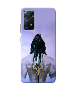 Lord shiva back Redmi Note 11 Pro Plus 5G Back Cover