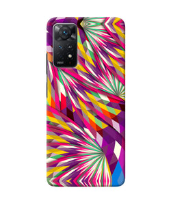 Abstract colorful print Redmi Note 11 Pro Plus 5G Back Cover