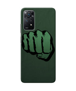 Hulk smash logo Redmi Note 11 Pro Plus 5G Back Cover