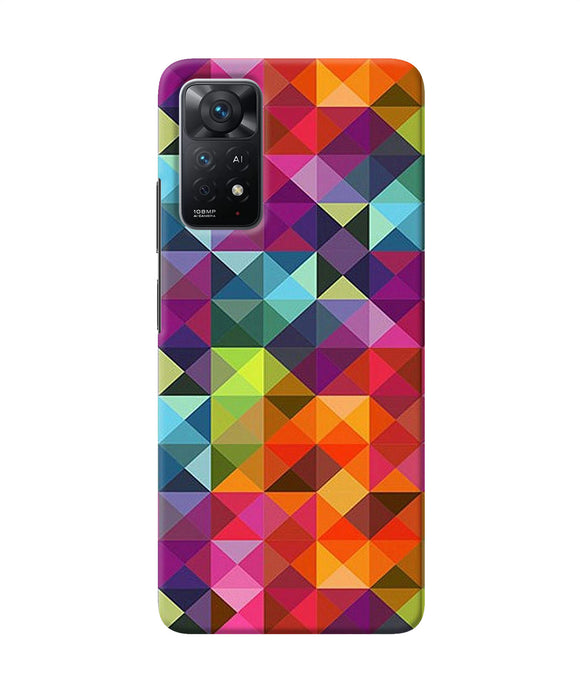 Abstract triangle pattern Redmi Note 11 Pro Plus 5G Back Cover