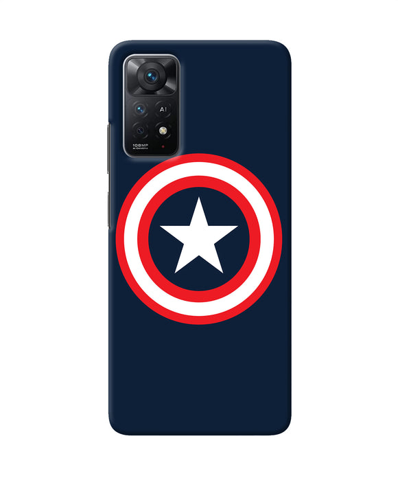 Captain america logo Redmi Note 11 Pro Plus 5G Back Cover