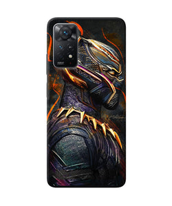 Black panther side face Redmi Note 11 Pro Plus 5G Back Cover