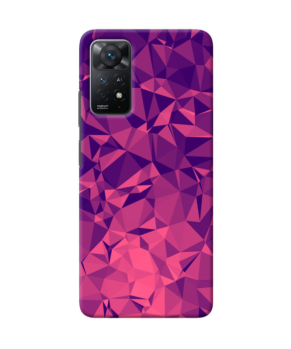 Abstract red blue shine Redmi Note 11 Pro Plus 5G Back Cover