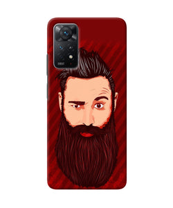 Beardo character Redmi Note 11 Pro Plus 5G Back Cover